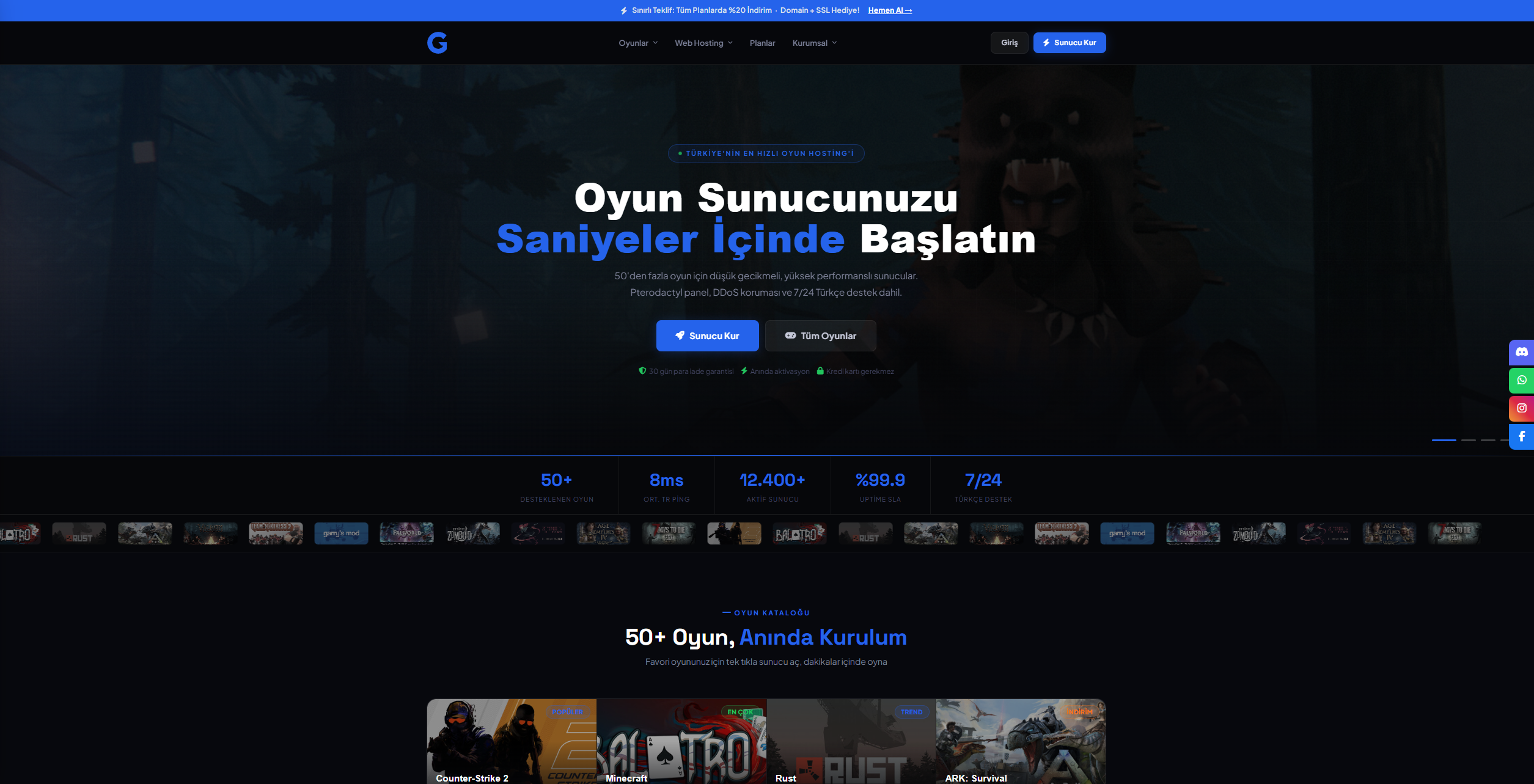 ServerOyun UI Tasarım