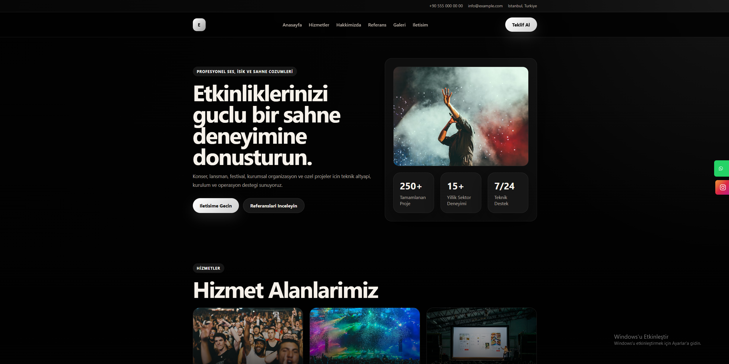 Samsunsesisik Kurumsal Wordpress Tema Tasarımı