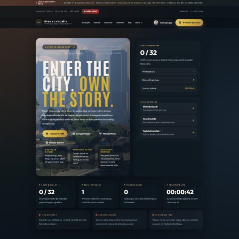 VTech - Fivem Web Panel